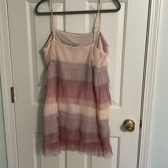 ADORABLE TULE DRESS - PINK/LIGHT PINK/PURPLE - Picture 2 of 2